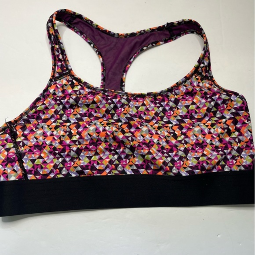 VSX Victoria’s Secret The Player‎ By VS Sport Bra Geometric L